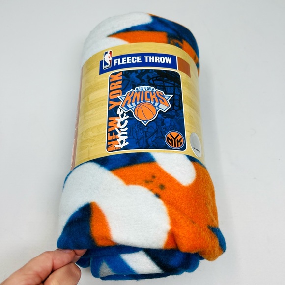 NBA Other - NBA**NEW YORK KNICKS Fleece Throw**50” x 60” NEW!!